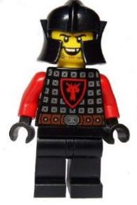 LEGO Dragon Knight Scale Mail with Dragon Shield Minifigure