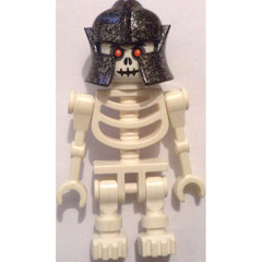 LEGO Skeleton Warrior with Speckled Helmet Minifigure
