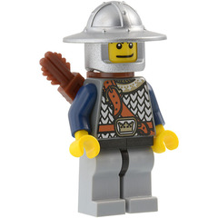 LEGO Crown Knight with Chain Armor and Arrow Quiver Minifigure