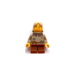 LEGO Peasant Child with Rope Belt Minifigure