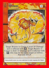 Explosion! 102/165 - 1st Edition