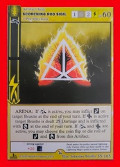 Scorching Rod Sigil 35/165 - 1st Edition