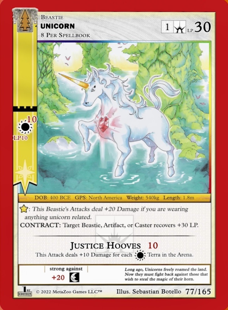 Unicorn 77/165 - 1st Edition