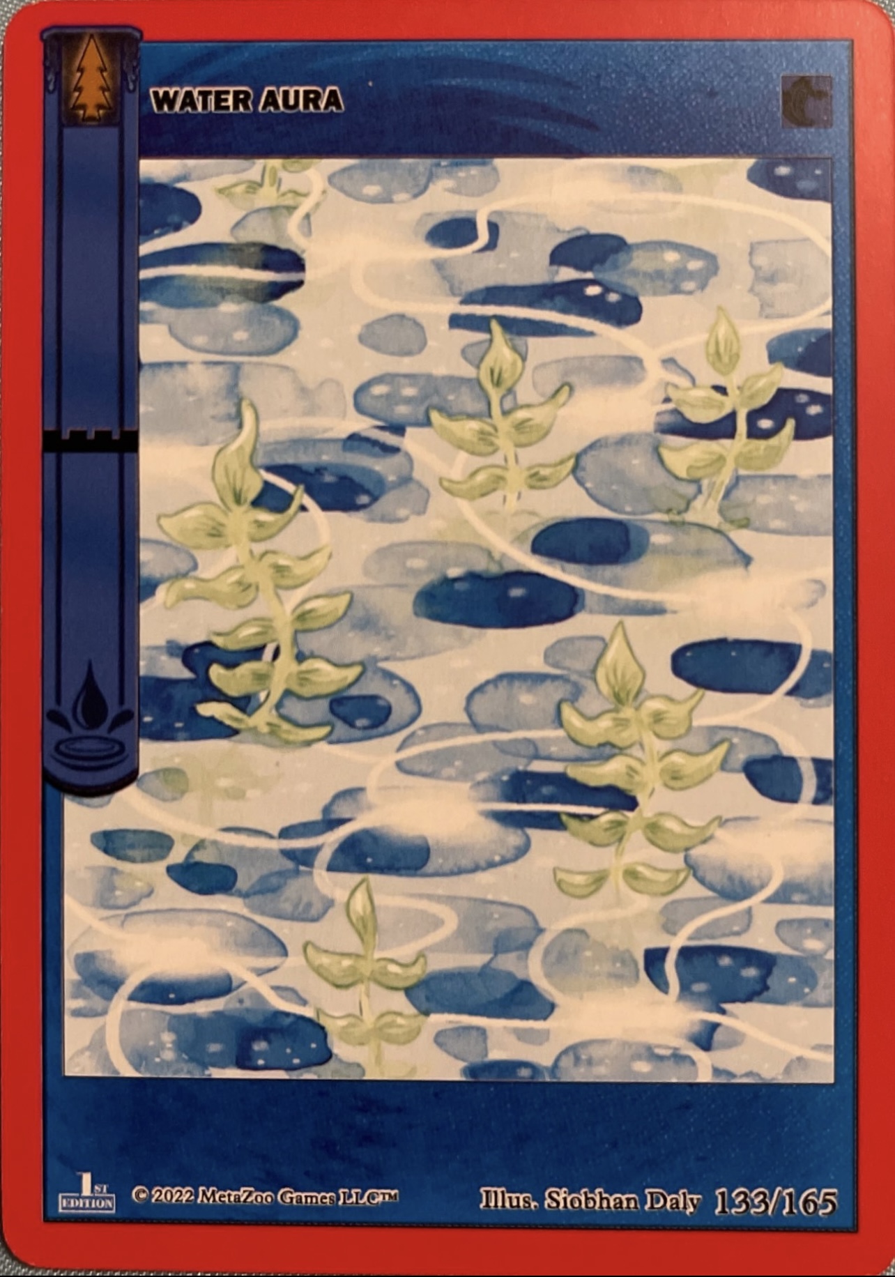 Water Aura 133/165 - 1st Edition
