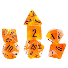 Dice Set - Fire Nebula