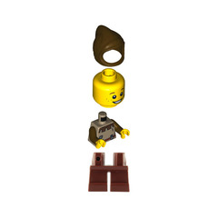 LEGO Peasant Minifigure