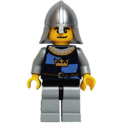 LEGO Crown Knight with Helmet (Dual Sided Head) Minifigure