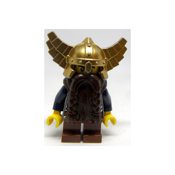 LEGO Battle Pack Dwarf with Dark Brown Beard Minifigure
