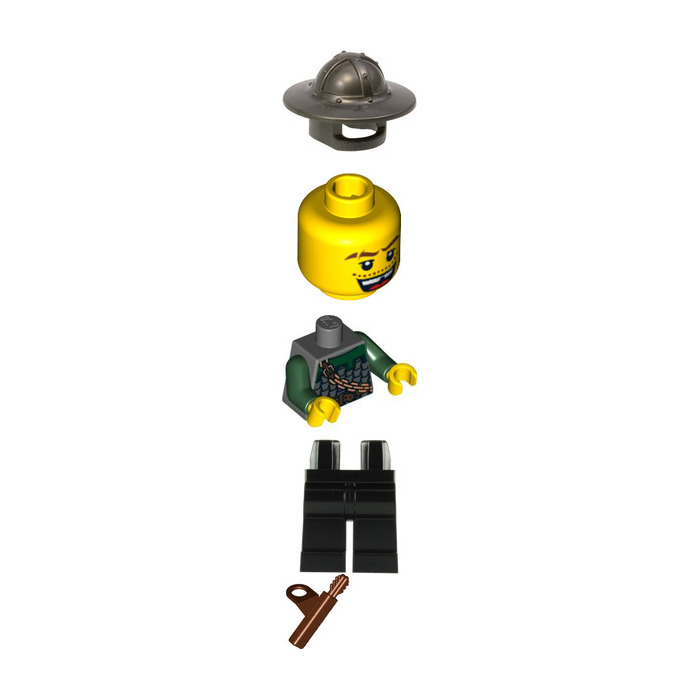 LEGO Dragon Knight with Gap Tooth Minifigure
