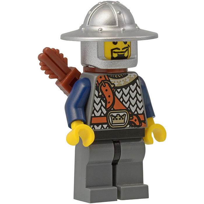 LEGO Crown Archer with Wide Brim Helmet Minifigure
