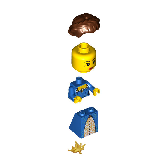 LEGO Princess in Blue Robe Minifigure