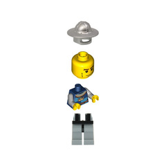 LEGO Crown Knight Quarters with Helmet Minifigure