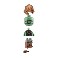 LEGO Troll Warrior 11 with Cape Minifigure