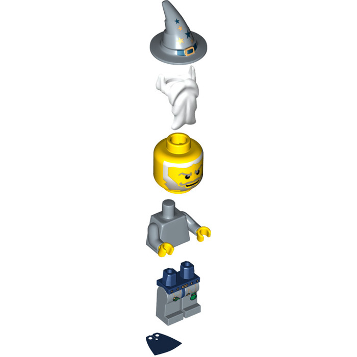 LEGO Good Wizard with Cape Minifigure
