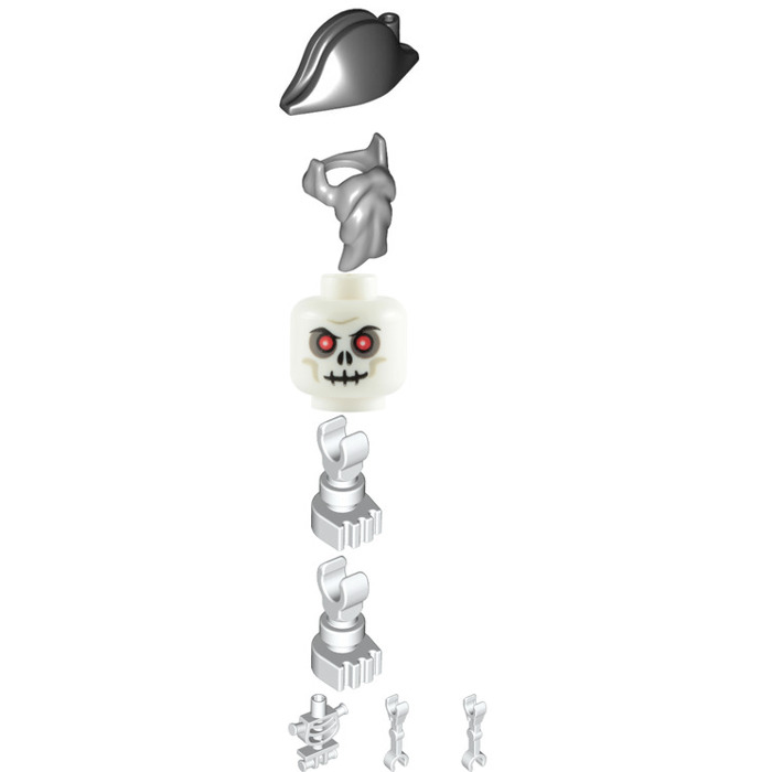 LEGO Skeleton Ship Captain Minifigure