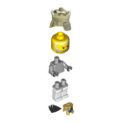 LEGO King Jayko Minifigure