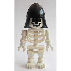 LEGO Skeleton with Helmet Minifigure