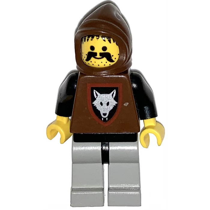 LEGO Wolf Bandit with Brown Hood Minifigure