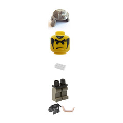 LEGO Shogun Warlord Minifigure