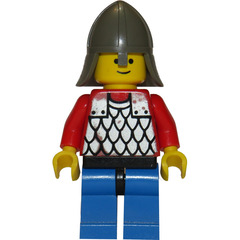LEGO Soldier with Chainmail and Neck Protector Helmet Minifigure