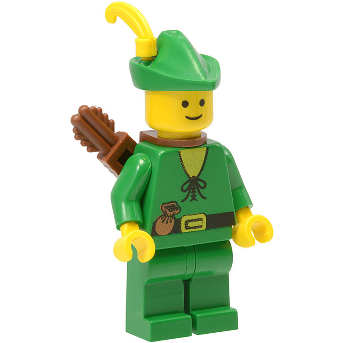 LEGO Forestman Green with Pouch Castle Minifigure