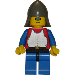 LEGO Crusader Soldier with Plate Armour and Neck Protector Helmet Minifigure