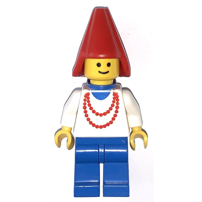LEGO Maiden with Necklace and Blue Cape Minifigure