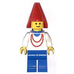 LEGO Maiden with Necklace and Blue Cape Minifigure