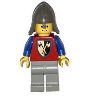 LEGO Crusader Axe Soldier with Light Gray Legs Minifigure