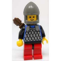 LEGO Scale mail on blue torso with quiver Minifigure