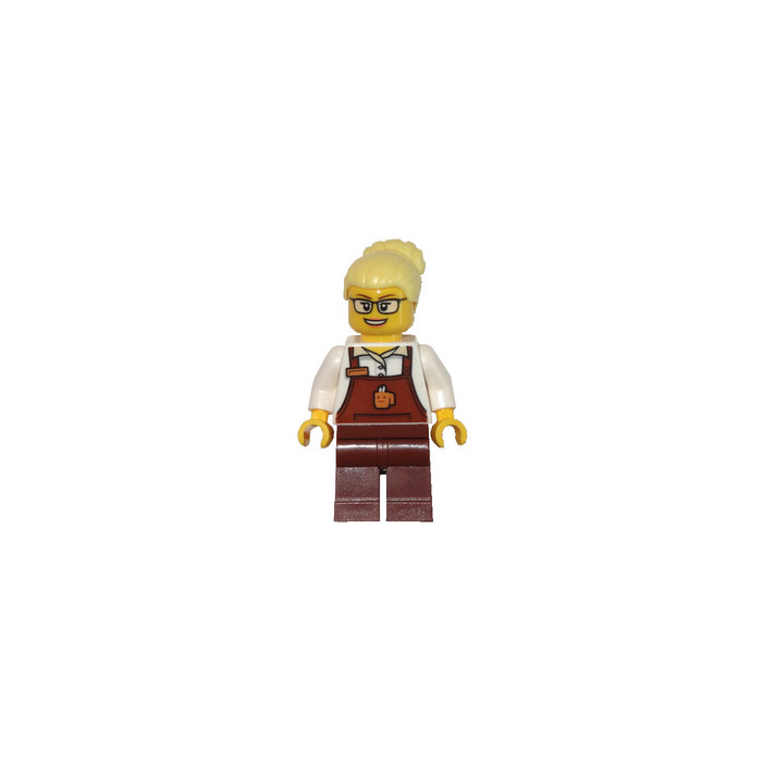 LEGO Coffee Barista Minifigure