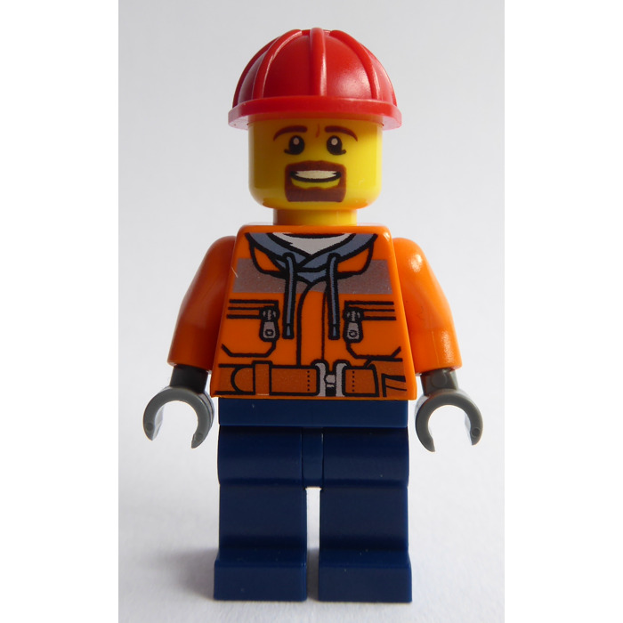 LEGO Construction Worker Minifigure
