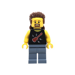 LEGO Man with Mullet Minifigure