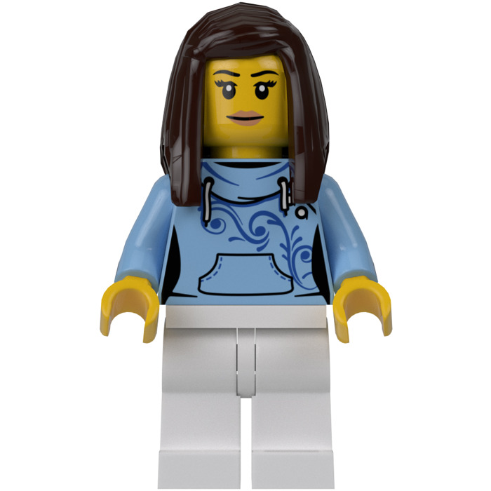 LEGO Female Pizza Van Customer Minifigure
