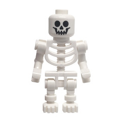 LEGO Skeleton with Horizontal Hands Minifigure