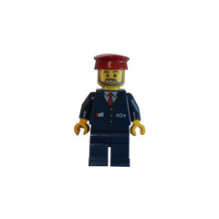 LEGO Train Ticket Inspector Minifigure