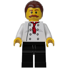 LEGO Pizza Van Chef Minifigure