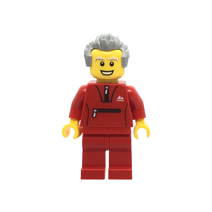 LEGO Man in Red Tracksuit Minifigure