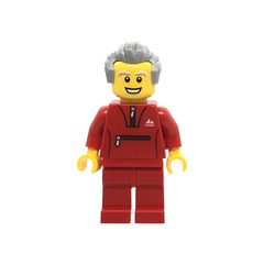 LEGO Man in Red Tracksuit Minifigure