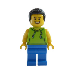 LEGO Man in Lime Shirt Minifigure