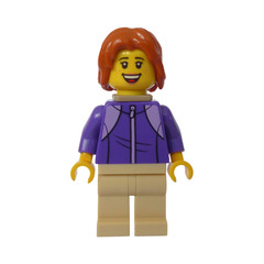 LEGO Woman from Camper Van with Baby Carrier Minifigure