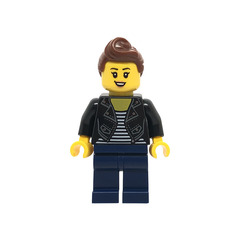 LEGO Woman in Leather Jacket Minifigure