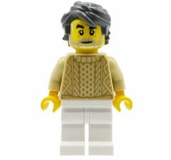 LEGO Male in Tan Sweater Minifigure
