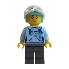 LEGO Skier Minifigure