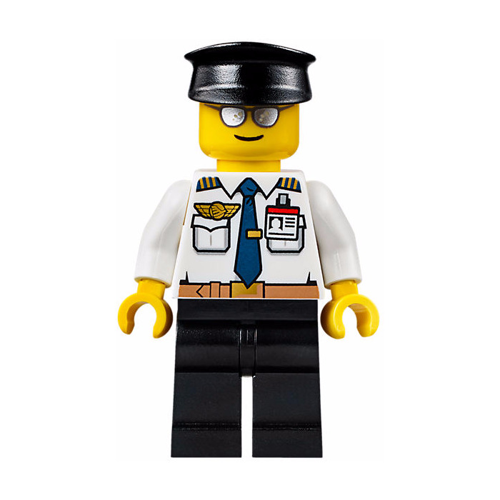 LEGO Airport Passenger Terminal Pilot Minifigure