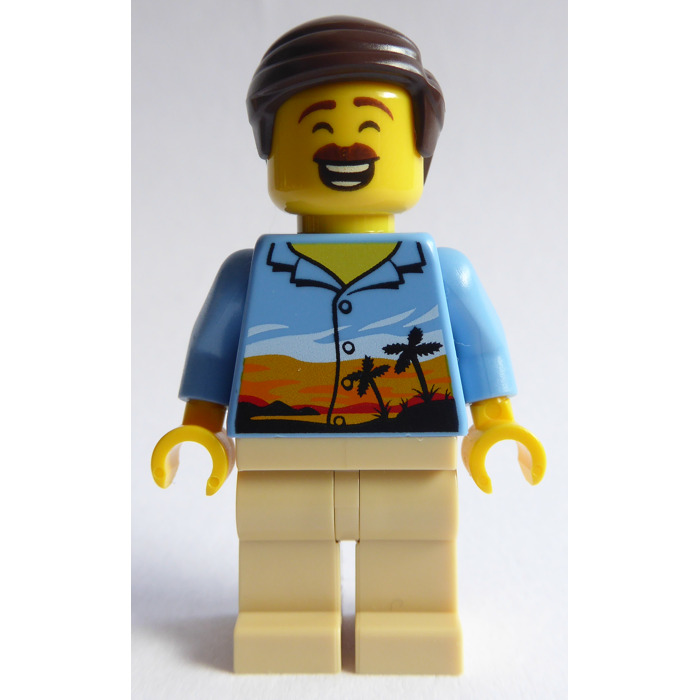 LEGO Man in Hawaiian Shirt Minifigure