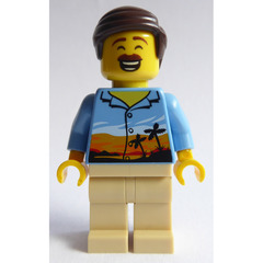 LEGO Man in Hawaiian Shirt Minifigure