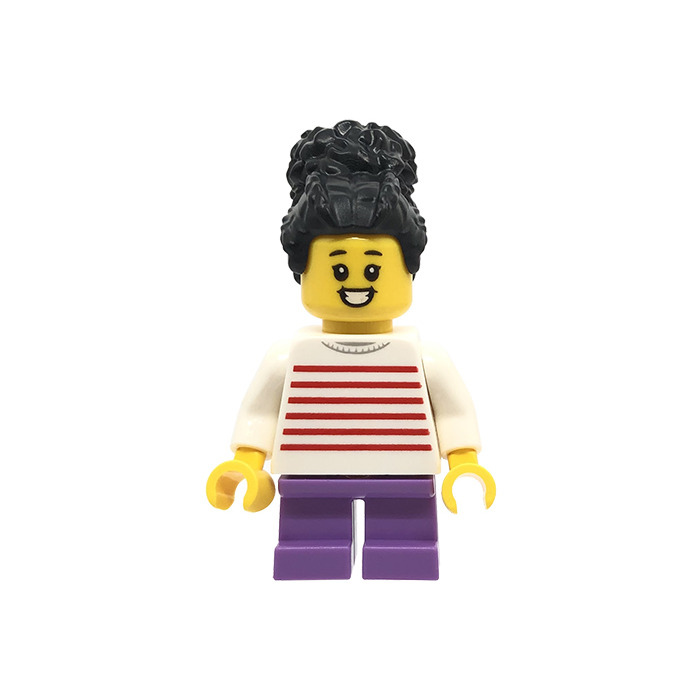 LEGO Girl with Striped Shirt Minifigure