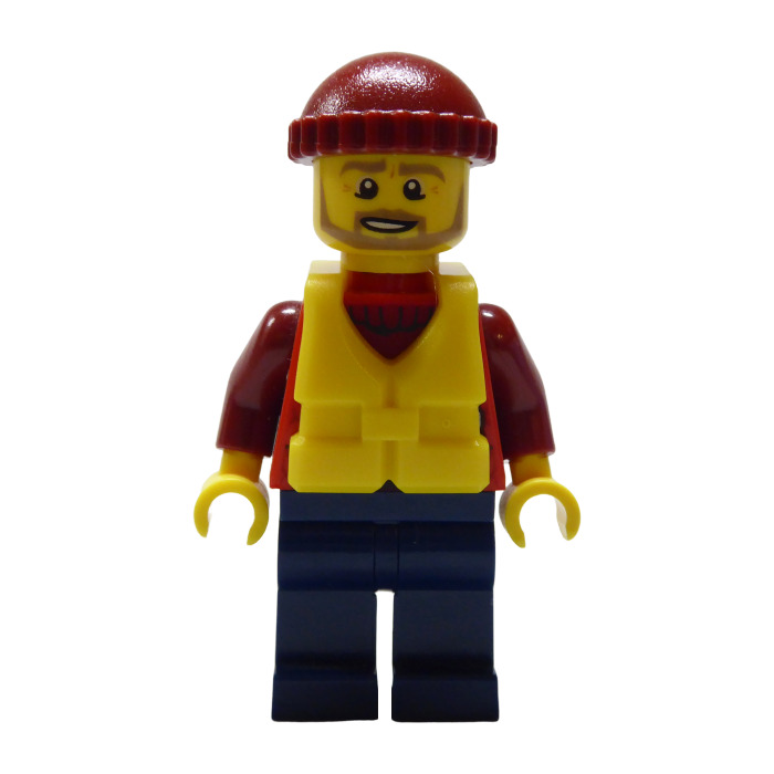 LEGO Coast Guard Lifeboat Passenger Minifigure