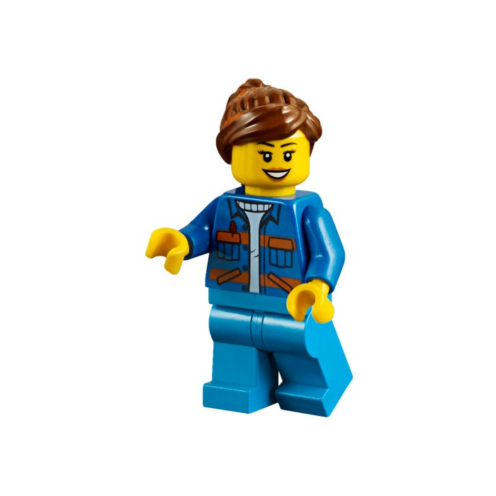 LEGO Garbage Employee Minifigure